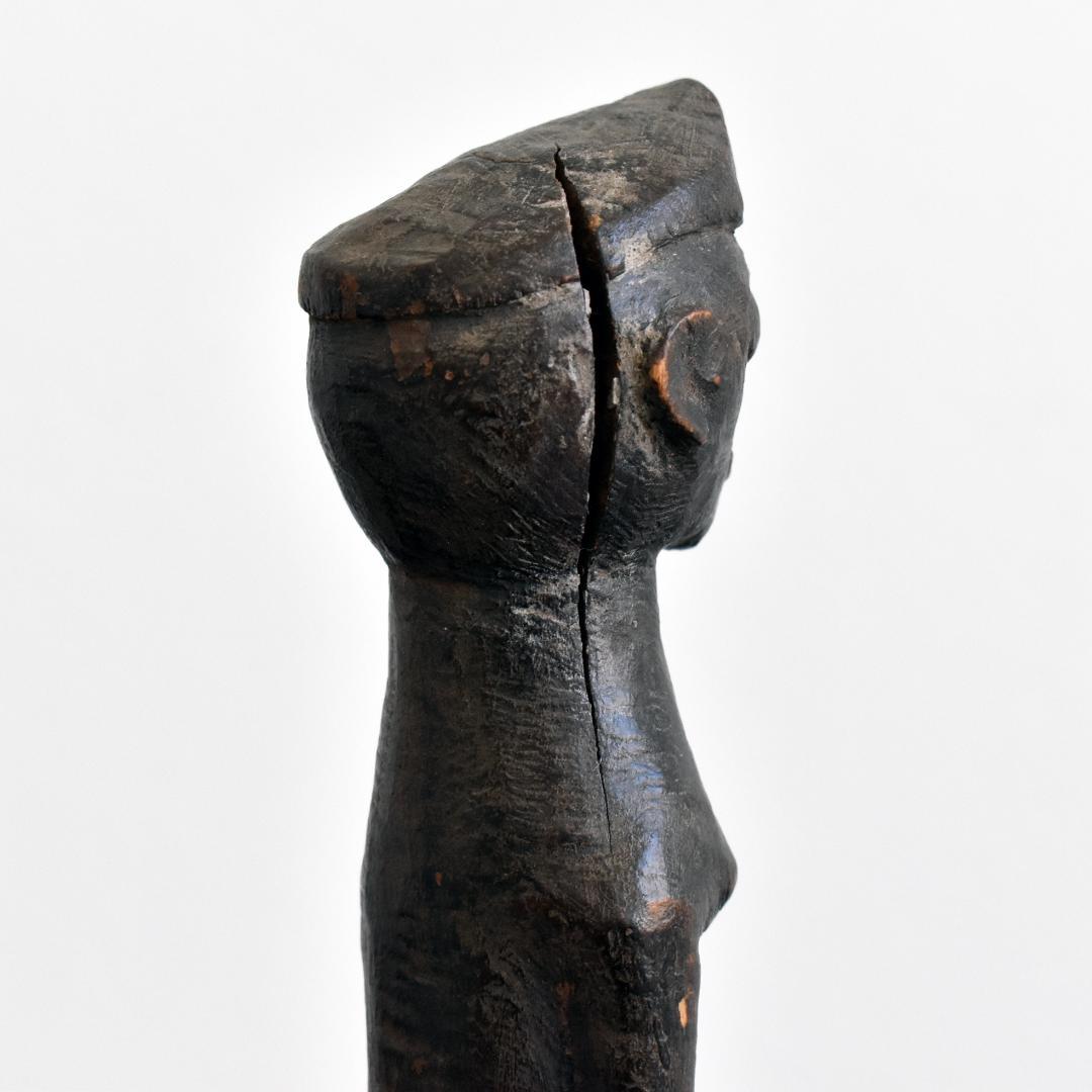 アフリカ ロビ族 木製コロン人形 20世紀中頃 民族彫刻工芸 民藝