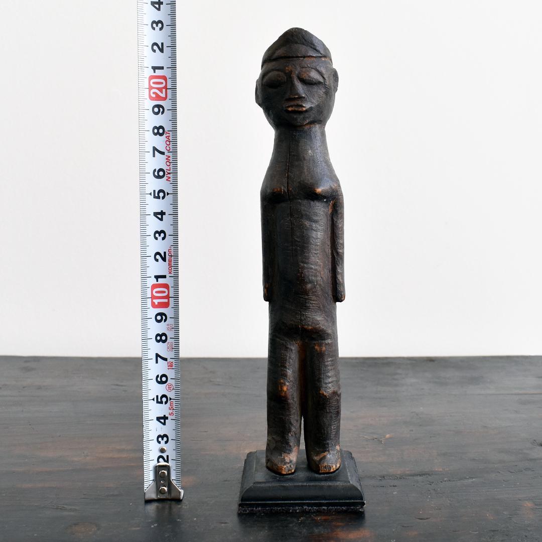 アフリカ ロビ族 木製コロン人形 20世紀中頃 民族彫刻工芸 民藝