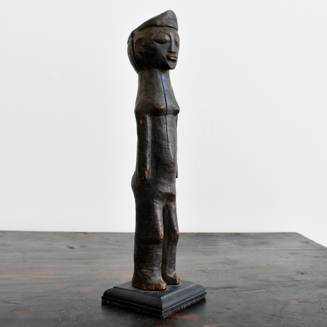 アフリカ ロビ族 木製コロン人形 20世紀中頃 民族彫刻工芸 民藝