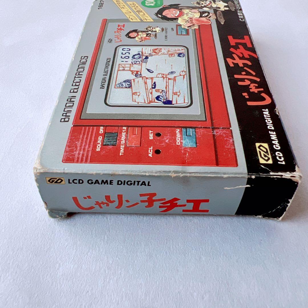 希少✨バンダイ じゃりン子チエ ゲームウォッチ　昭和レトロ　箱、取説、袋付
