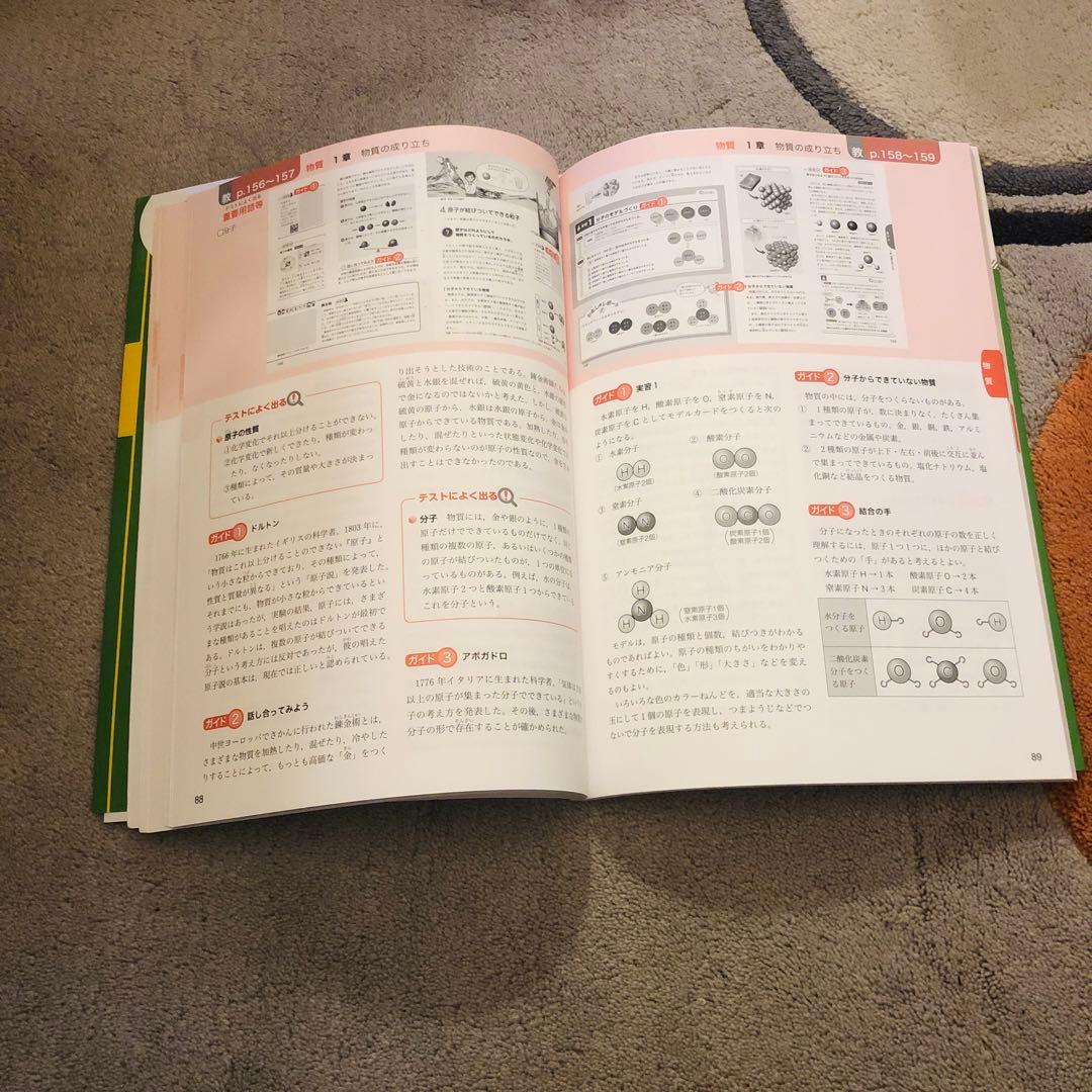 中学校 2年　教科書ガイド 4冊セット