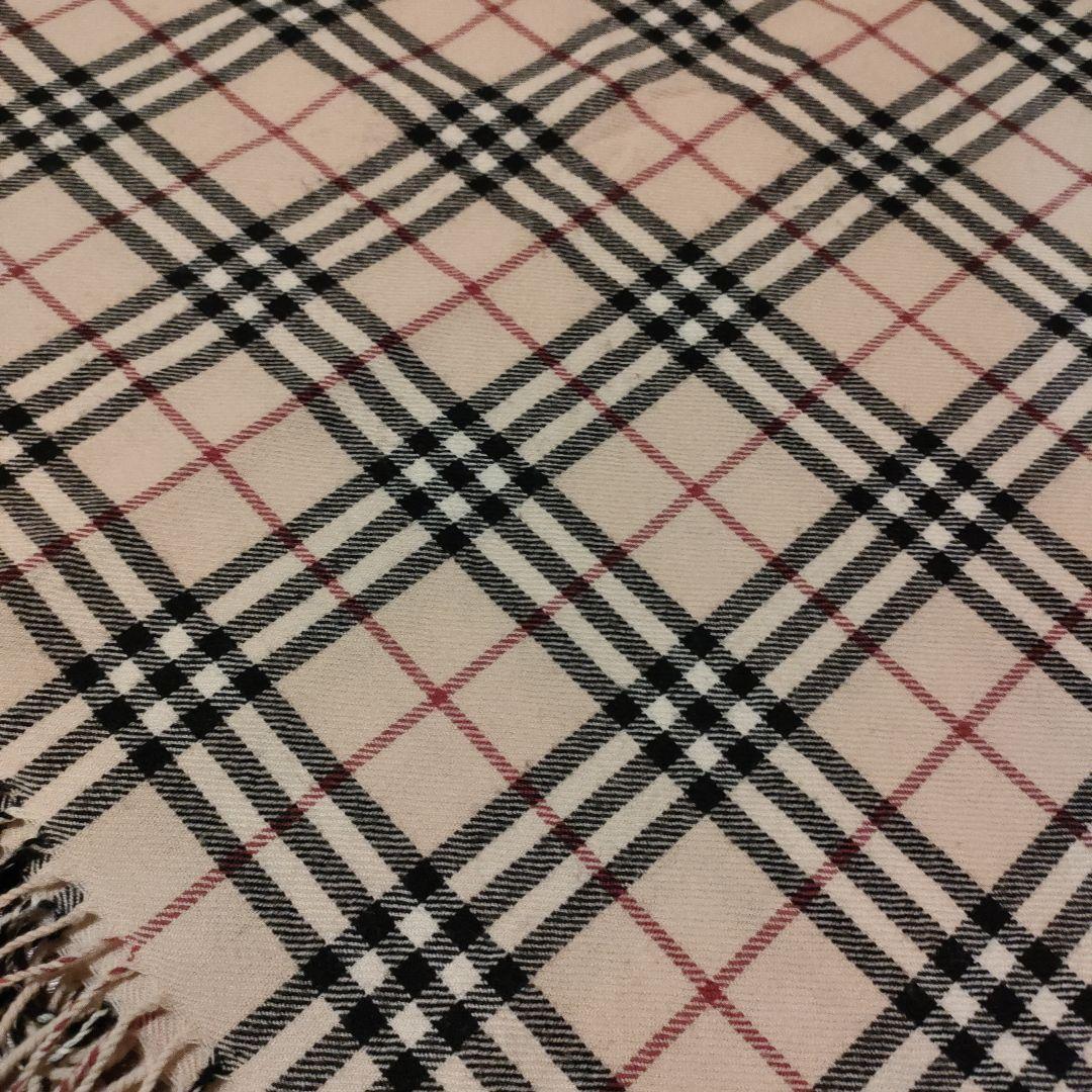 67 バーバリーロンドン　ノバチェック　ひざ掛け　ストール