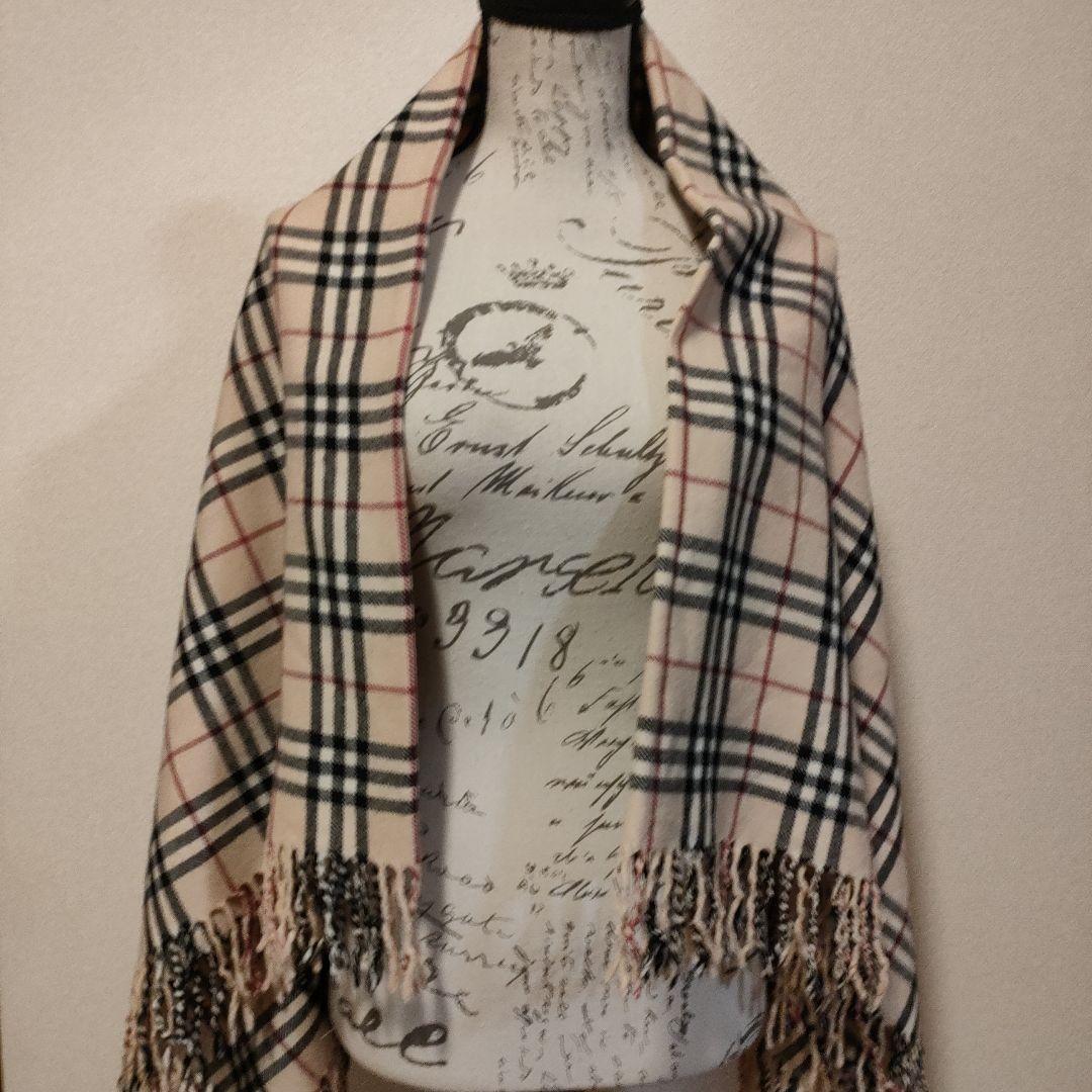 67 バーバリーロンドン　ノバチェック　ひざ掛け　ストール