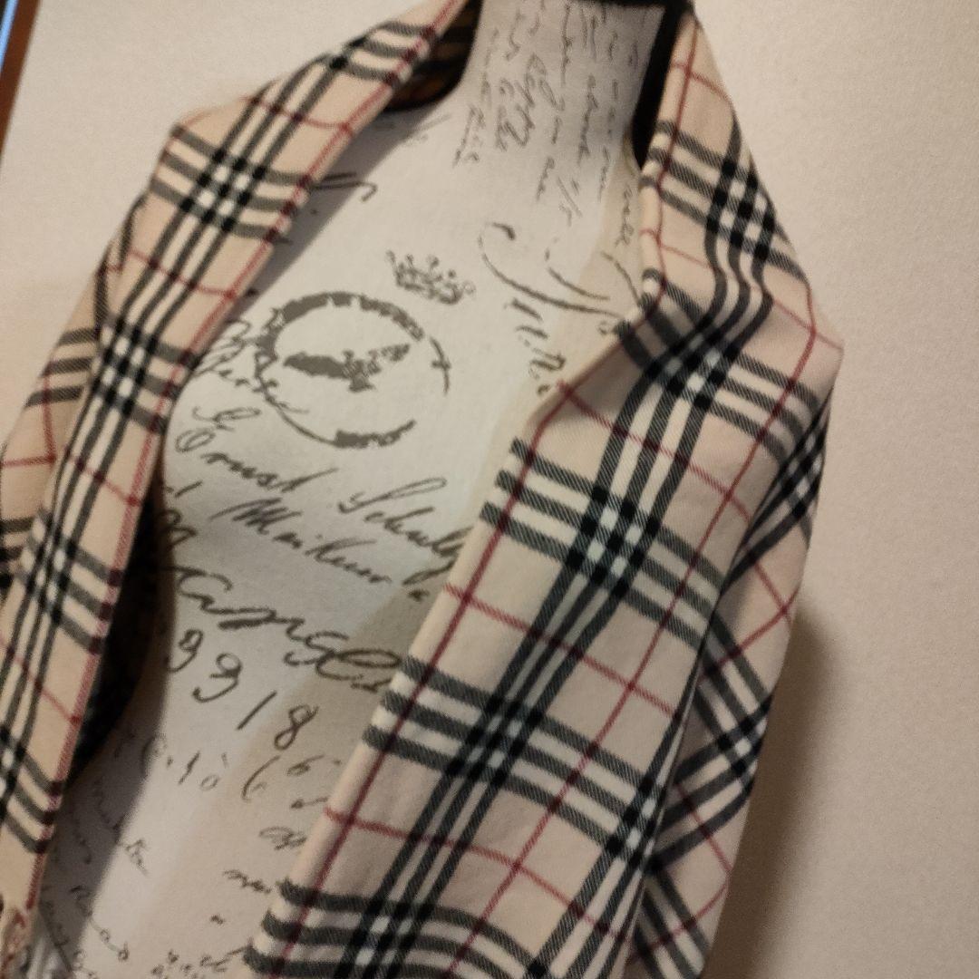 67 バーバリーロンドン　ノバチェック　ひざ掛け　ストール