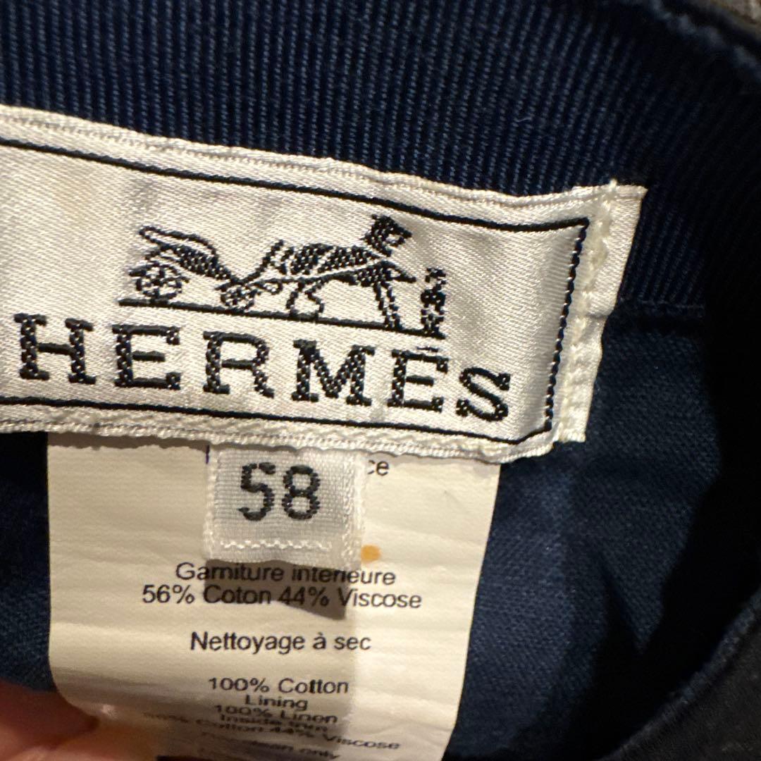 HERMES キャップ