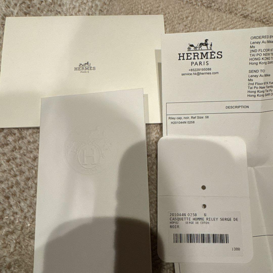 HERMES キャップ