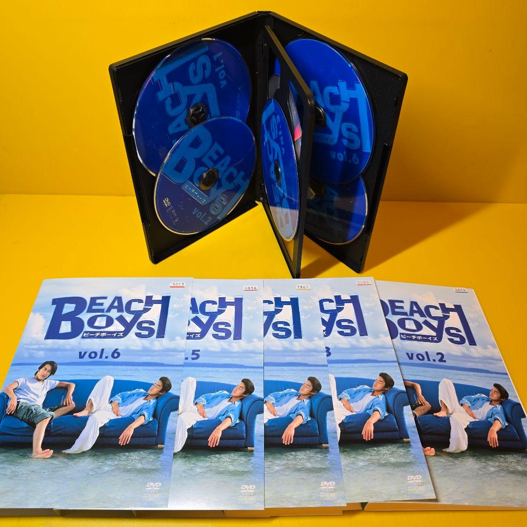 新品ケース 交換済み　ビーチボーイズ DVD全6巻