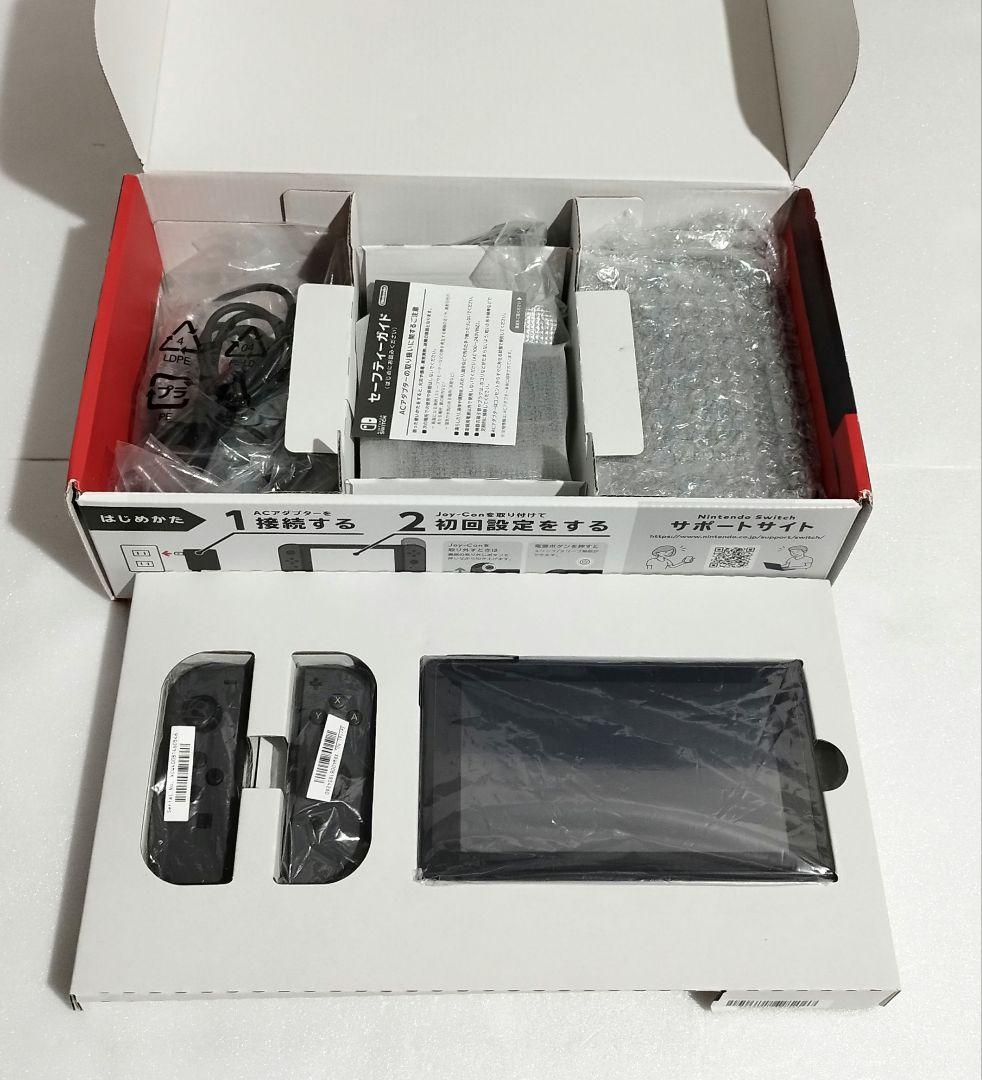 NintendoSwitchグレーSDカード付