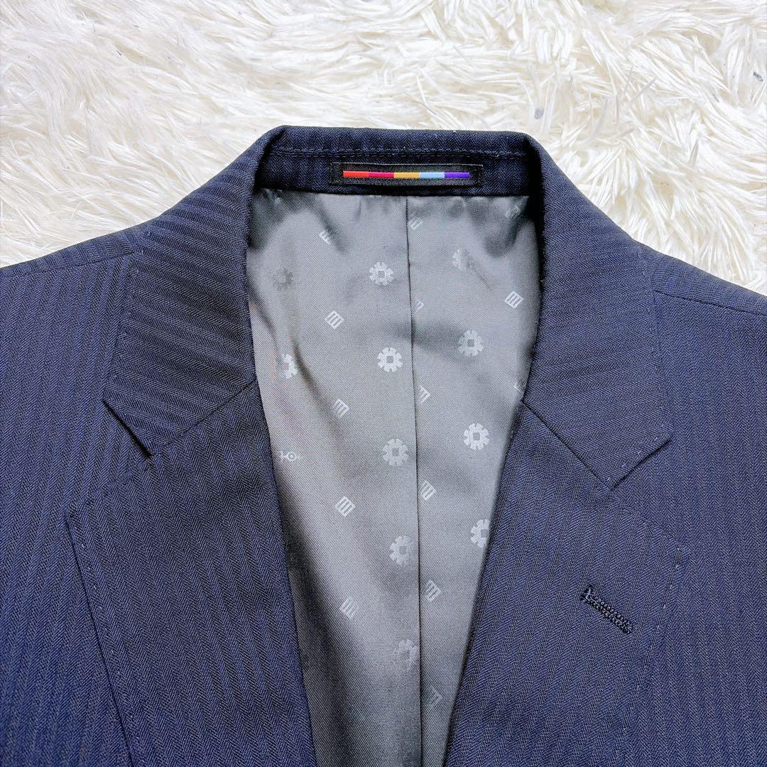 ORIHICA スーツ 3ピース セットアップ ネイビー L