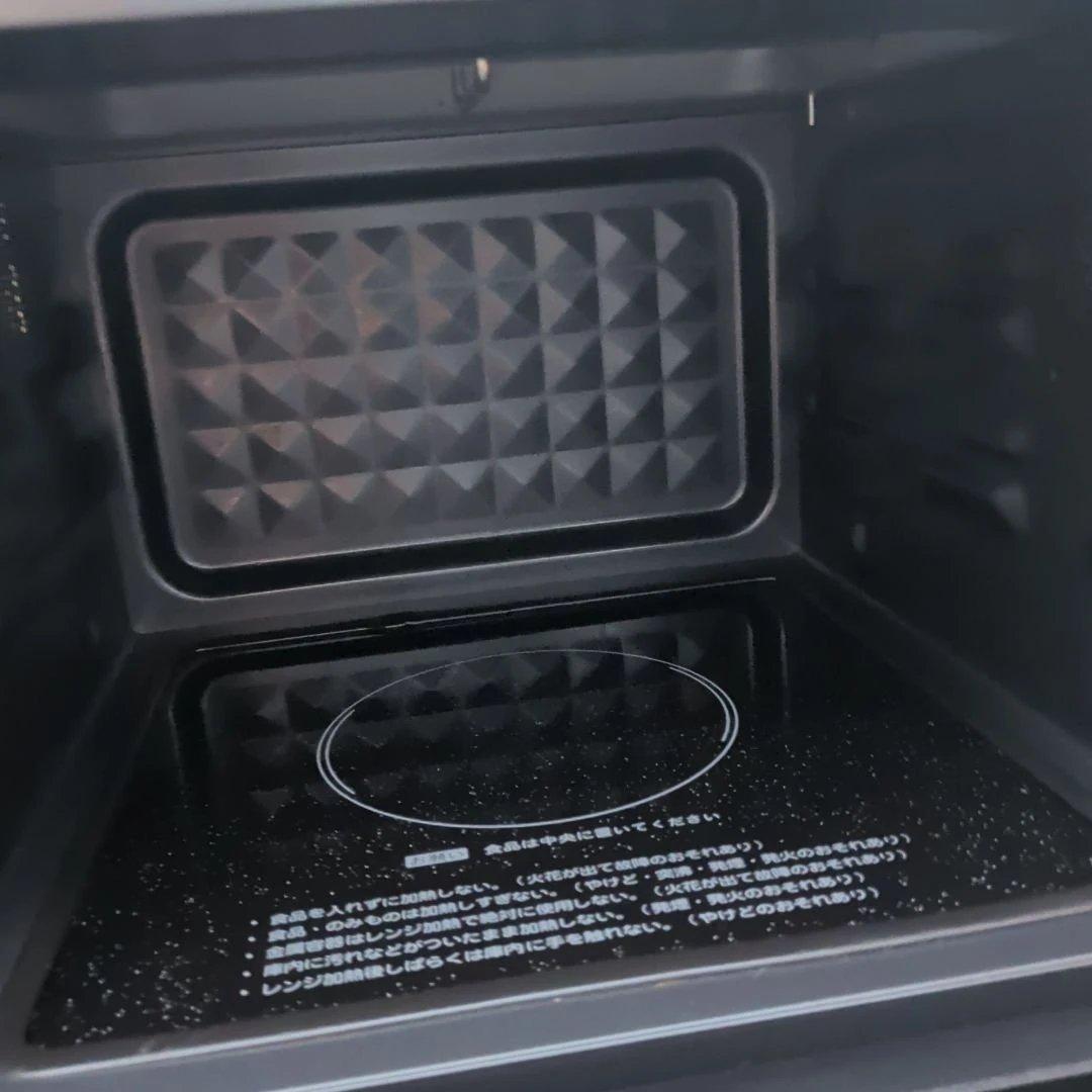 美品「2022年製｜アイリスオーヤマ オーブンレンジ｜角皿なし