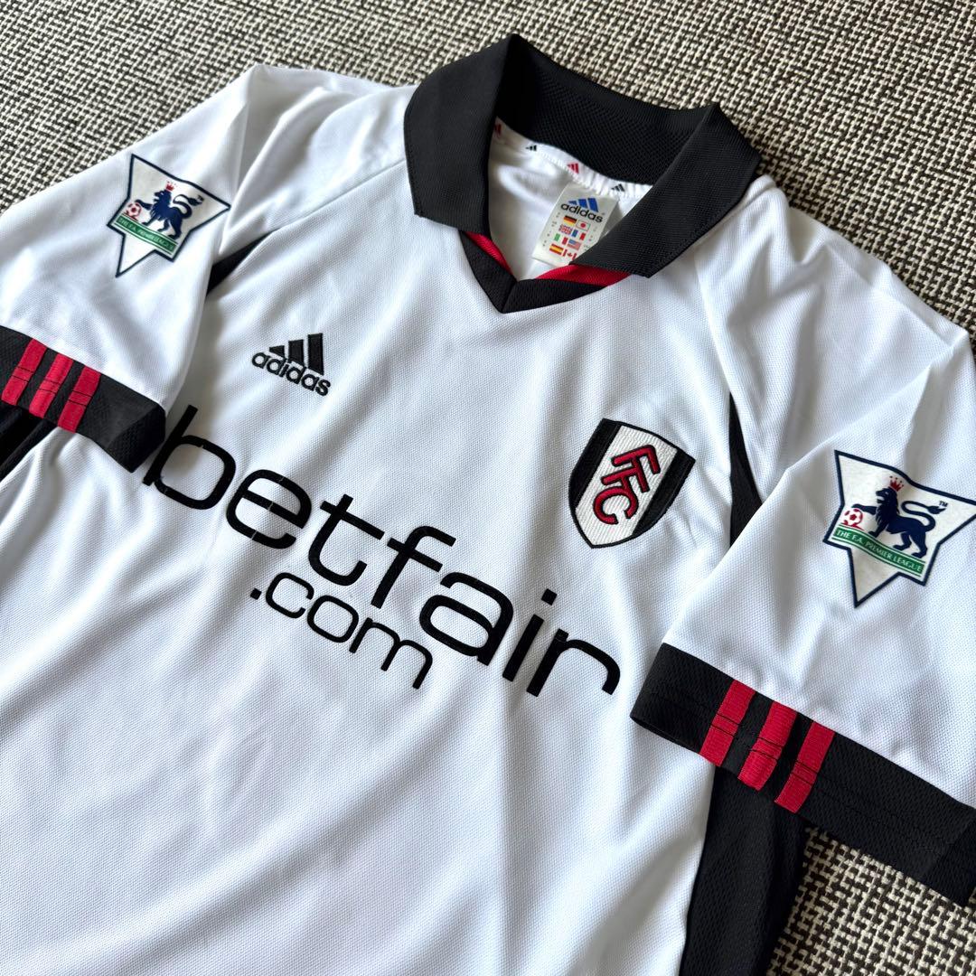 【PLパッチ付き】稲本潤一 ＃６ フルハム ０２／０３（H）adidas