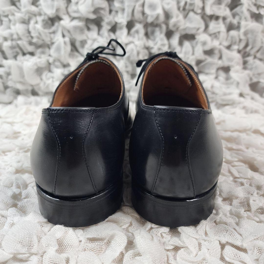 スコッチグレイン ストレートチップ レザー ドレスシューズ 内羽根