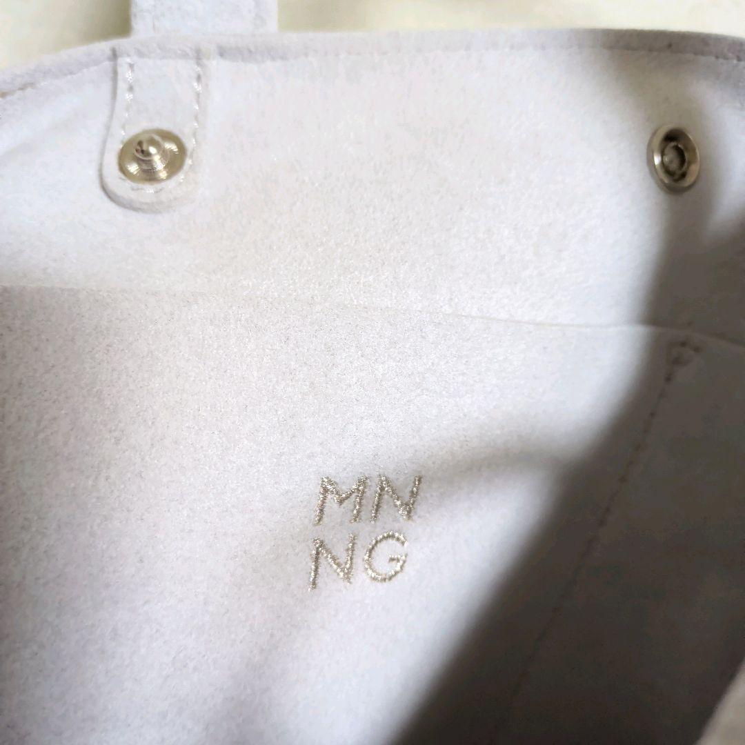 MNNGもののぐトートバッグ ウルトラスエード 洗える 軽量 斜めがけ 2way