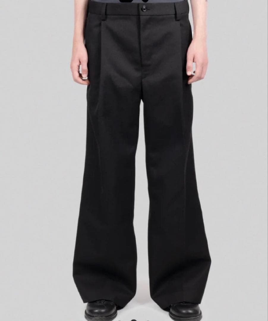 パンツ STRONG BASIC TROUSERS 44 BLACK