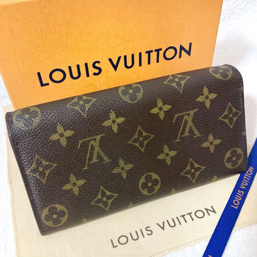 【美品】ルイヴィトン ☆ポルトフォイユサラ モノグラム 長財布 カード入れ10枚