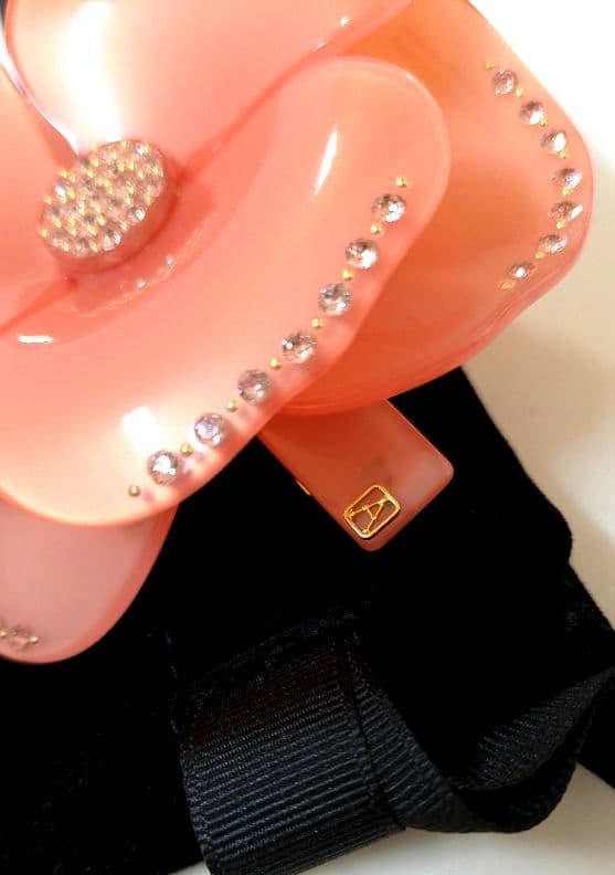 Alexandre　De　Paris　アレク　スワロフスキー　カメリア　バレッタ