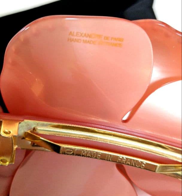 Alexandre　De　Paris　アレク　スワロフスキー　カメリア　バレッタ