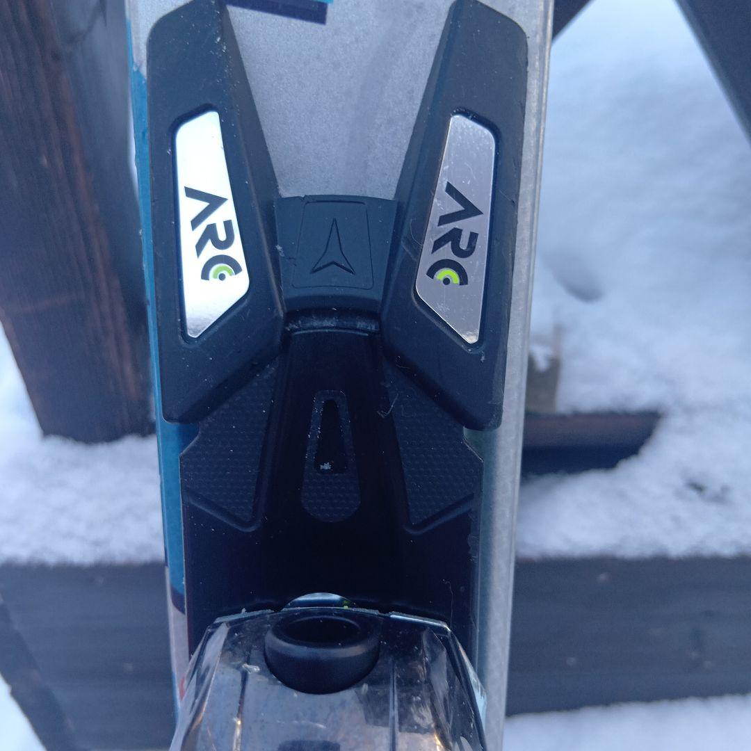 アトミック　ブルースター 165カービングスキーとビィンディングセット