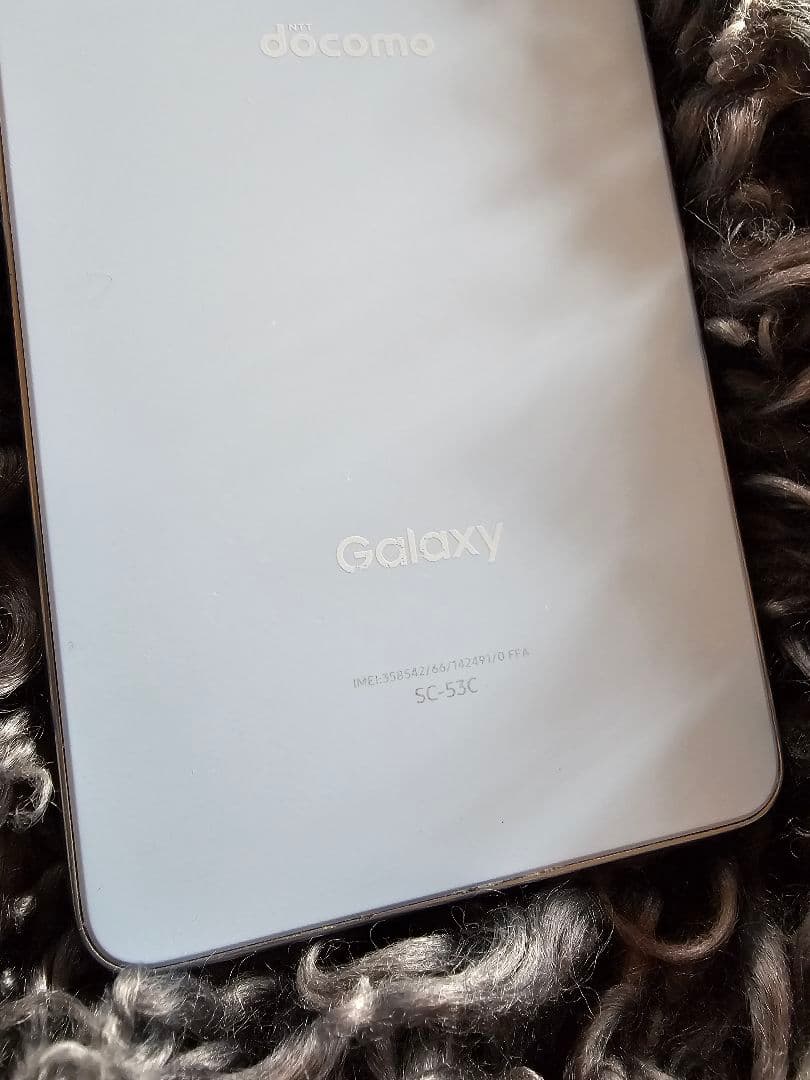 【美品】Galaxy SC53C ブルー スマートフォンdocomoシムフリー