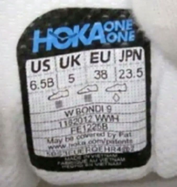 試着のみ HOKA W Bondi9 ホカ 23.5 [1162012]