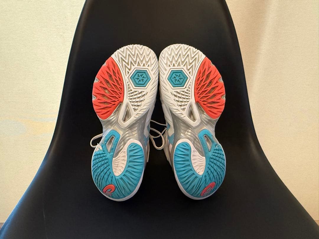 ASICS rise メタライズ 26.5cm バレーボールシューズ