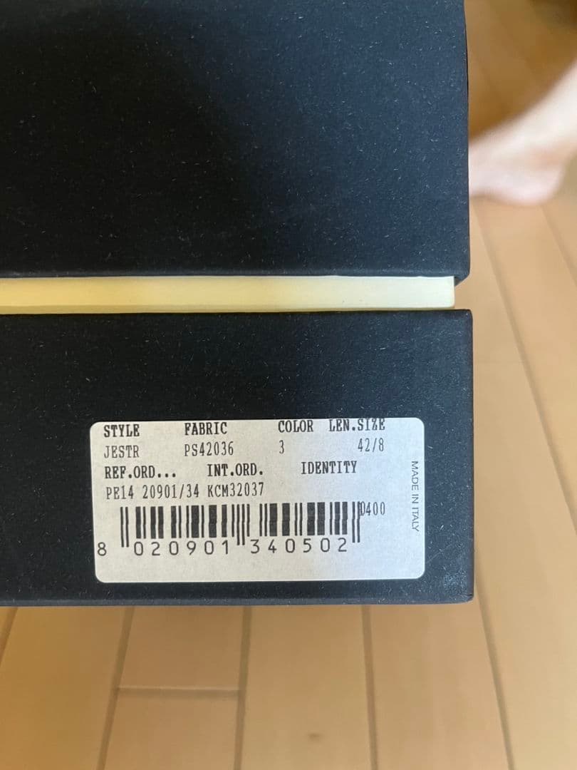 （新品）LARDINIスウェードメンズドライビングシューズ42インディゴブルー