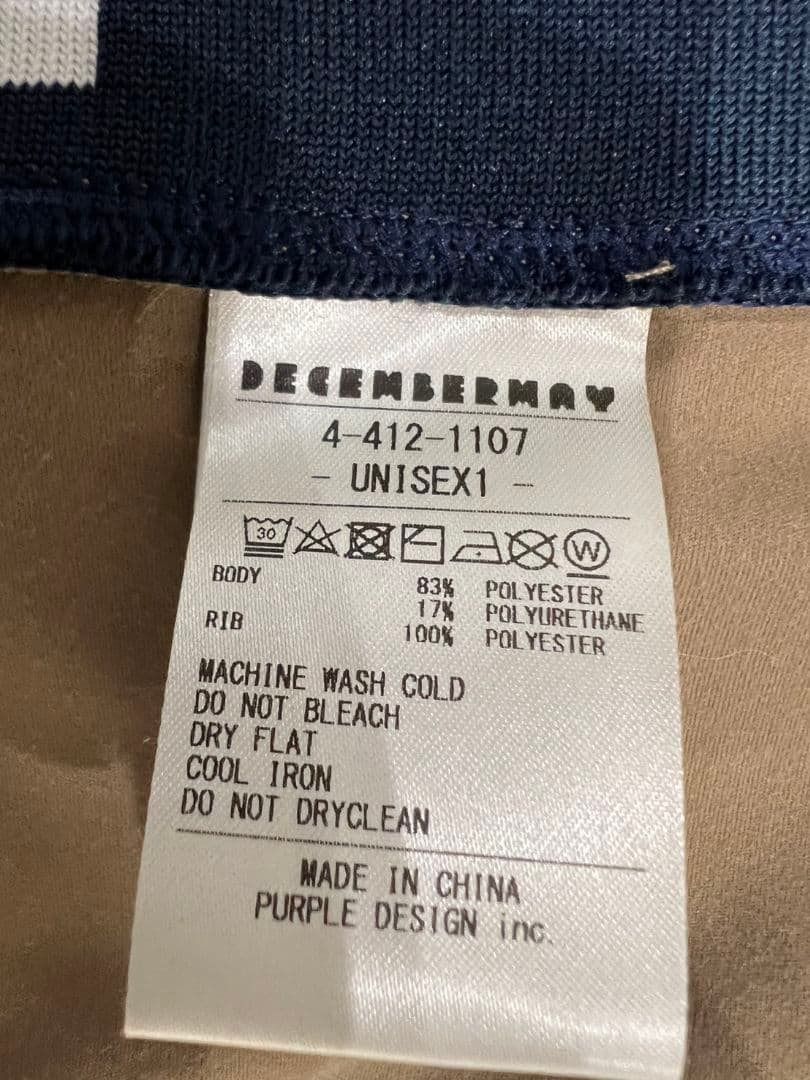 ディセンバーメイ ゴルフ モックシャツ メンズ レディース 長袖