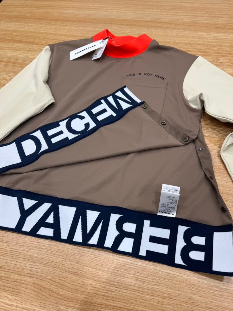 ディセンバーメイ ゴルフ モックシャツ メンズ レディース 長袖