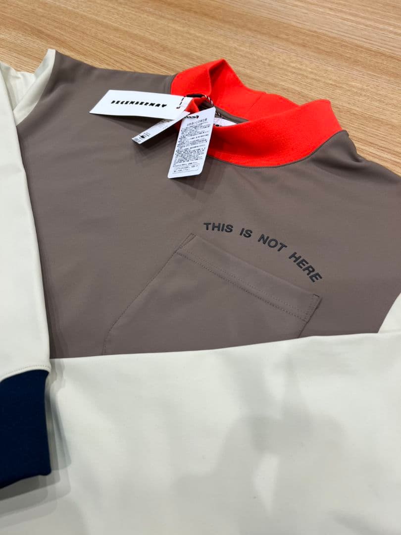 ディセンバーメイ ゴルフ モックシャツ メンズ レディース 長袖