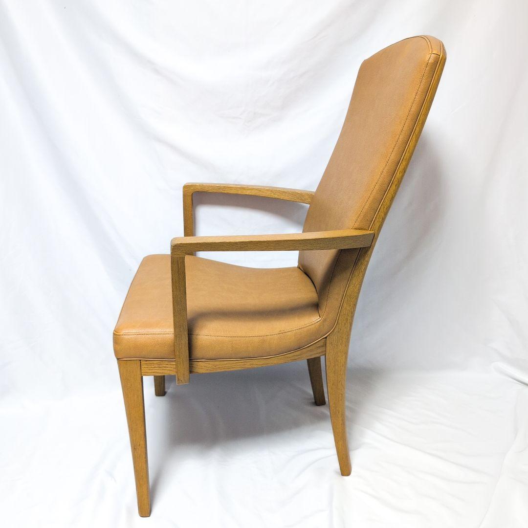 カリモク　ハイバックアームチェア　CT7800 合皮　２脚セット