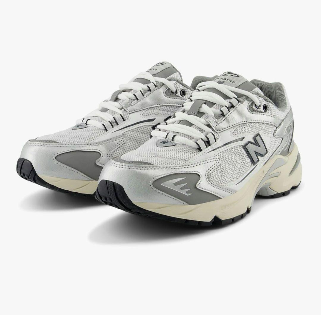 ゆふぷ　ニューバランス　725 シルバーグレー　24センチ