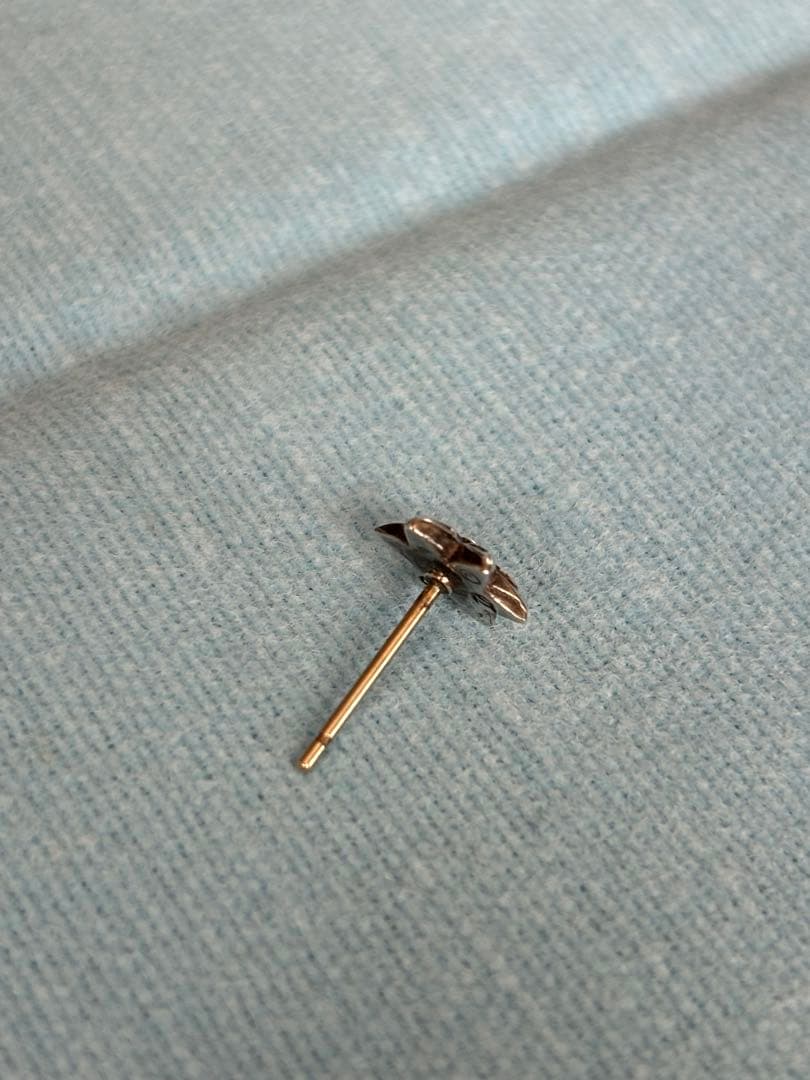 シルバー 花形 ピアス 片耳用