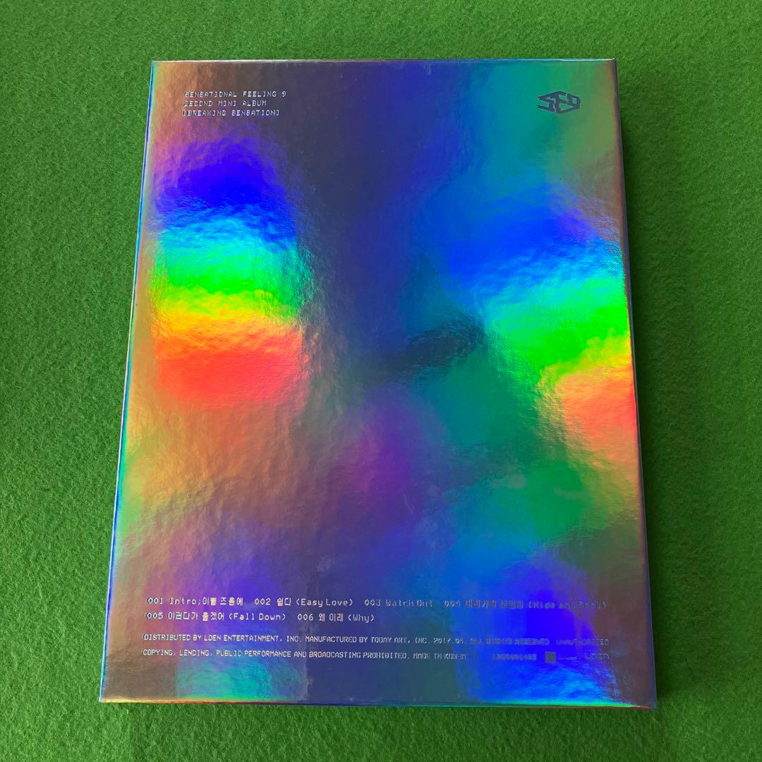 まとめ購入状態確認用1000■ SF9『BREAKING SENSATION』