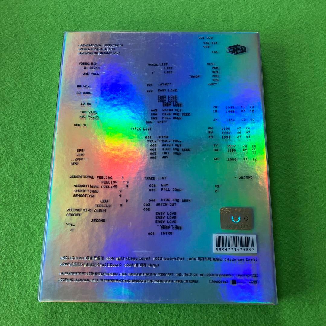 まとめ購入状態確認用1000■ SF9『BREAKING SENSATION』