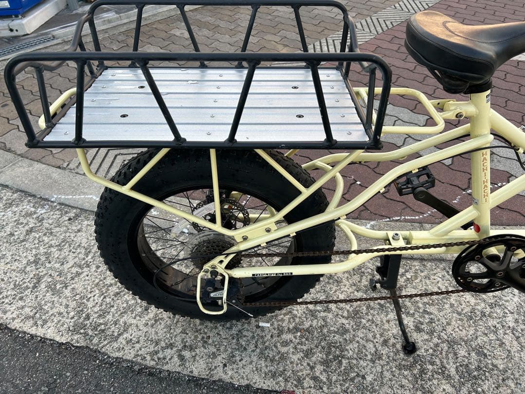 HACHI HACHI 外装8段変速 フレームクロモリ 前後ディスクブレーキ