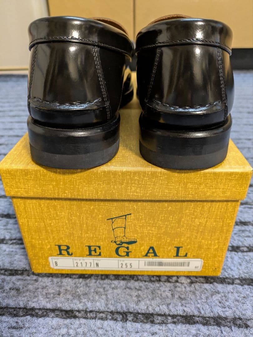美品◎REGAL リーガル　ローファー 黒　25.5㎝