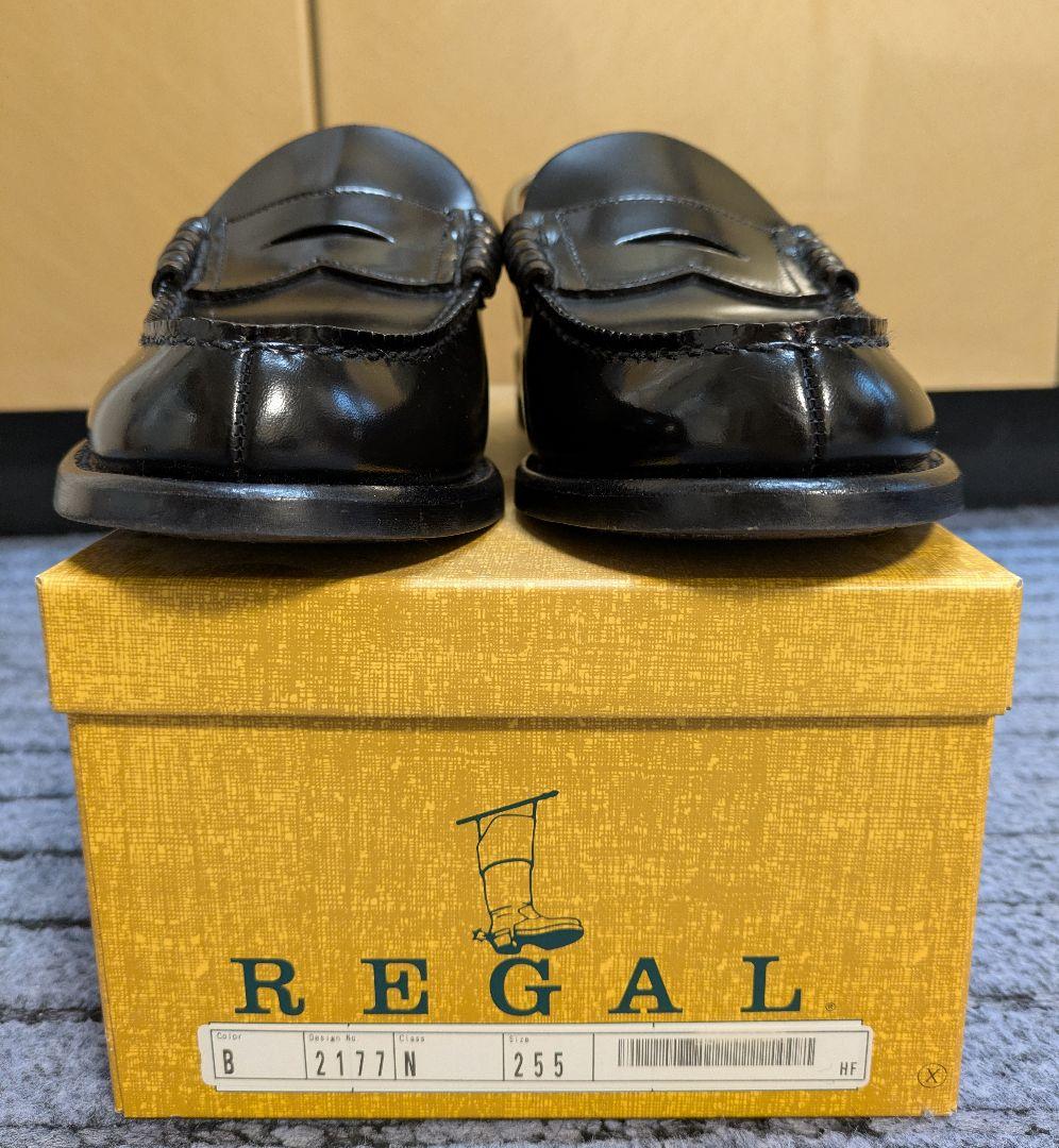 美品◎REGAL リーガル　ローファー 黒　25.5㎝