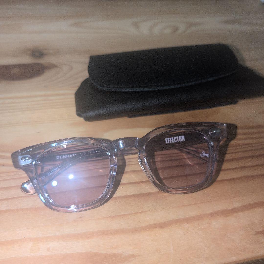 EFFECTOR DENHAM クリアグレー サングラス