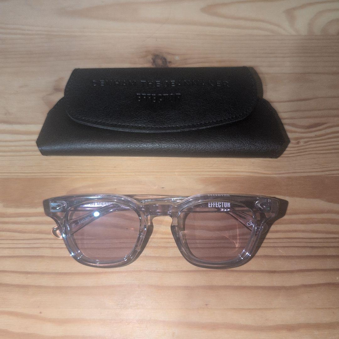 EFFECTOR DENHAM クリアグレー サングラス
