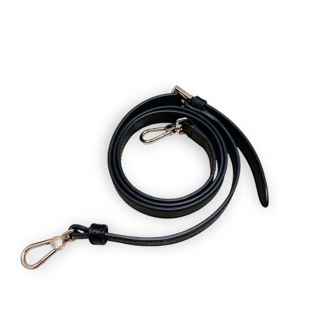 【未使用級】フルラ クリオ 2way ハンドバッグ ショルダーバッグ レザー 黒