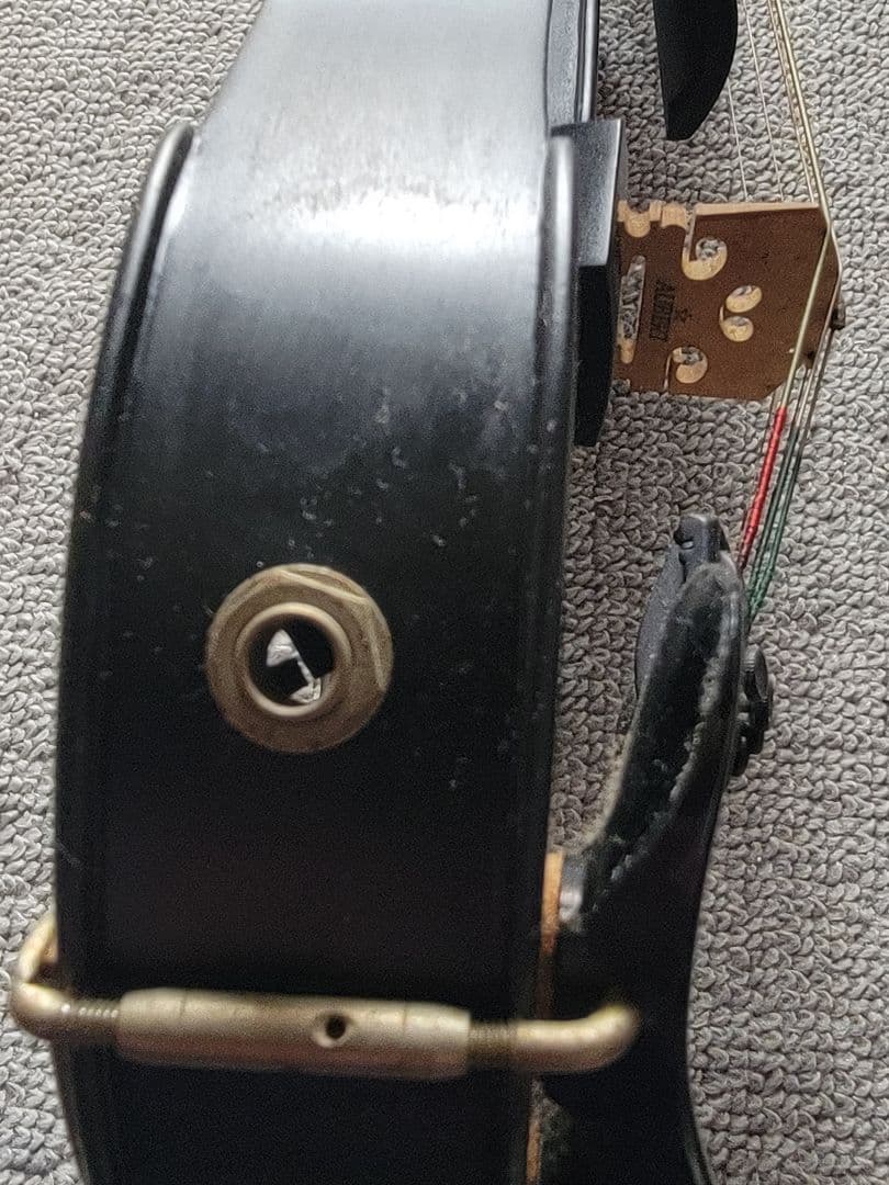 KRANZ エレクトリックバイオリン 5弦　ブラック