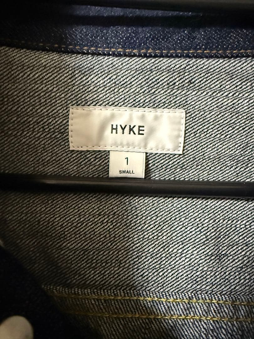 ジャケット・アウター HYKE balloon sleeve denim jacket