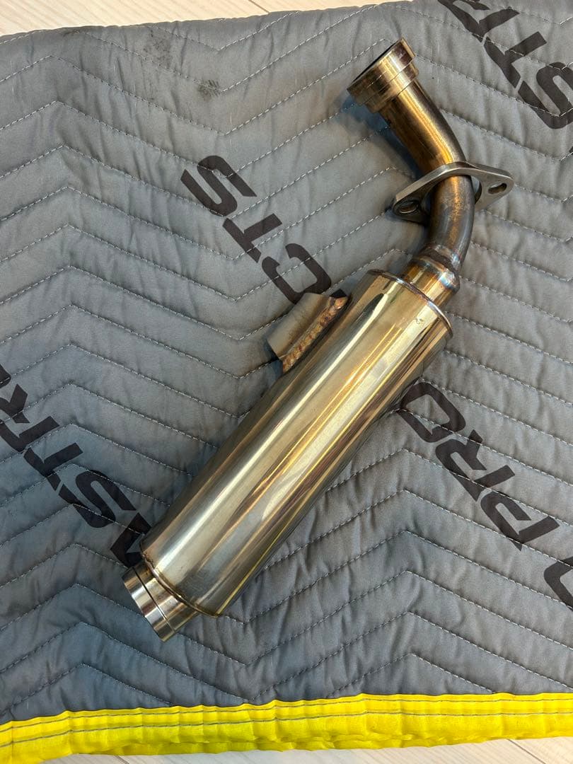 エイプ50 AC16 ウィルズウィン　ロッドショートマフラー キャブ車