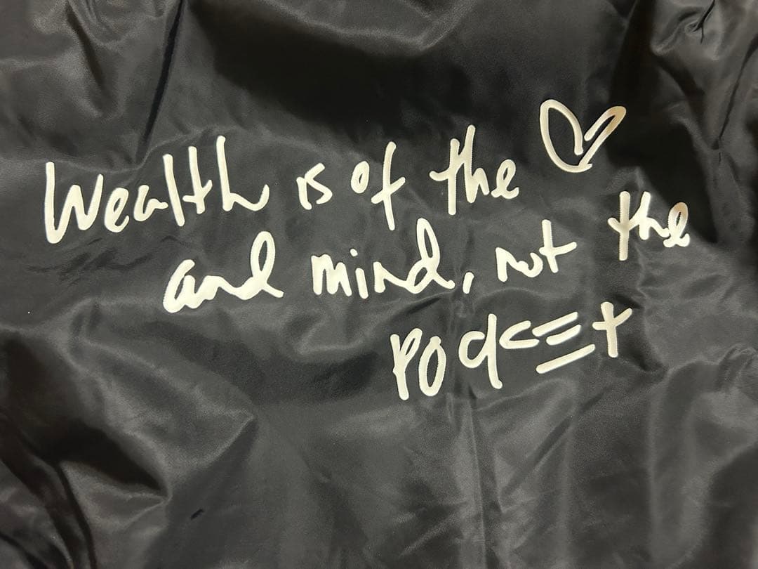 あ*ざ様 BILLIONAIRE BOYS CLUB MA-1 Lサイズ