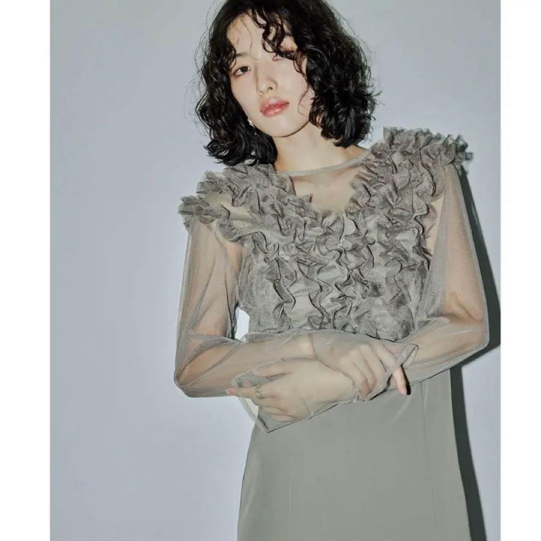 niana ３点セット　Many wayフリルドレス ボレロ ブラウス セット