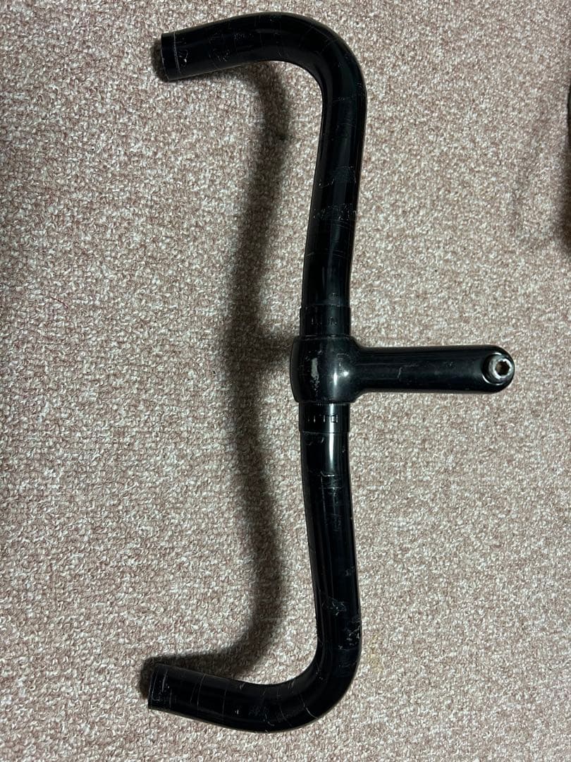 NITTO pearlステム•NITTO BLブルホーン　ハンドルセット