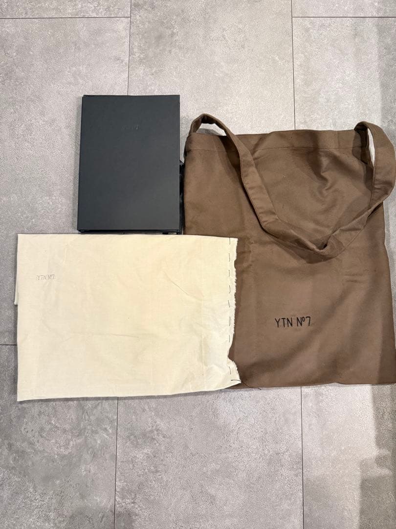 YTN N°7 カーフレザーバックパック リュック 0961R