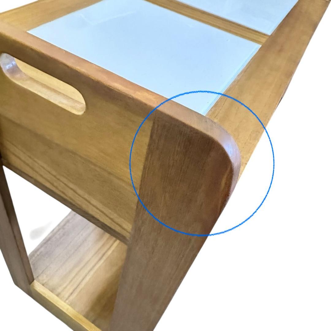 【新品・未使用】 桐製 マルチストッカー キッチンラック 収納　ワゴン