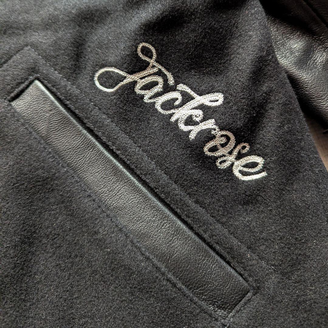 【✨極美品✨】JACKROSE スタジャン（Lサイズ） ブラック 羊革