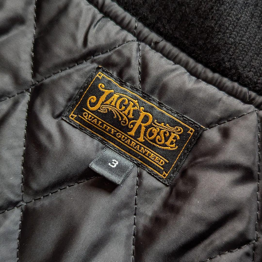 【✨極美品✨】JACKROSE スタジャン（Lサイズ） ブラック 羊革